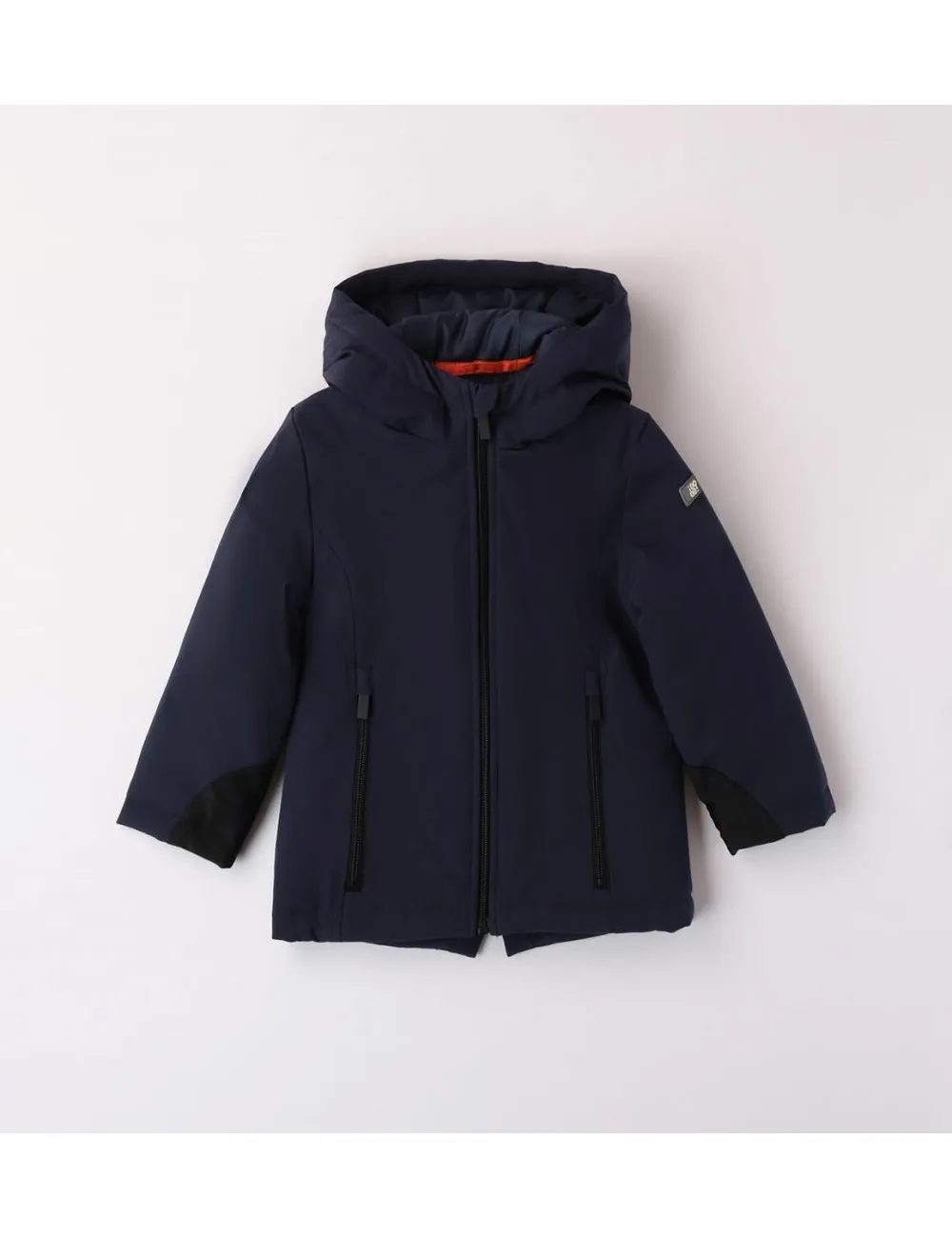 7527 GIUBBINO BAMBINO IDO GIUBBOTTO TECNICO PIUMINO PARKA BIMBO KID KIDS BLU