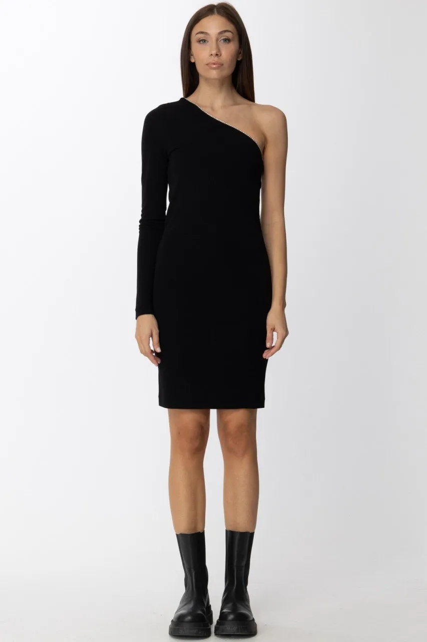 Abito monospalla Black