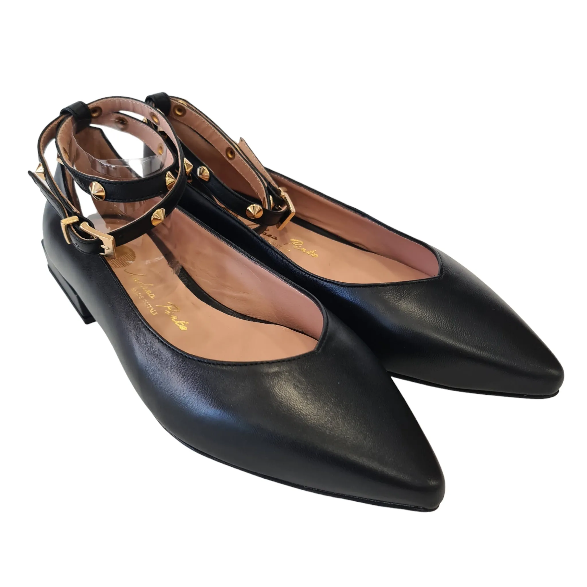 Andrea Pinto Ballerina Donna Pelle Nero Rif.901