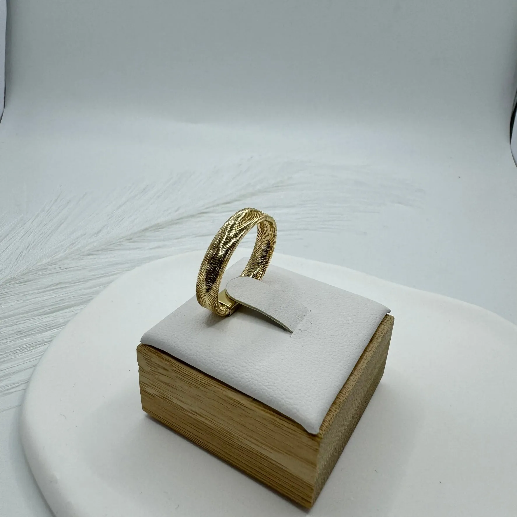 Anello fascia elastica  slim oro