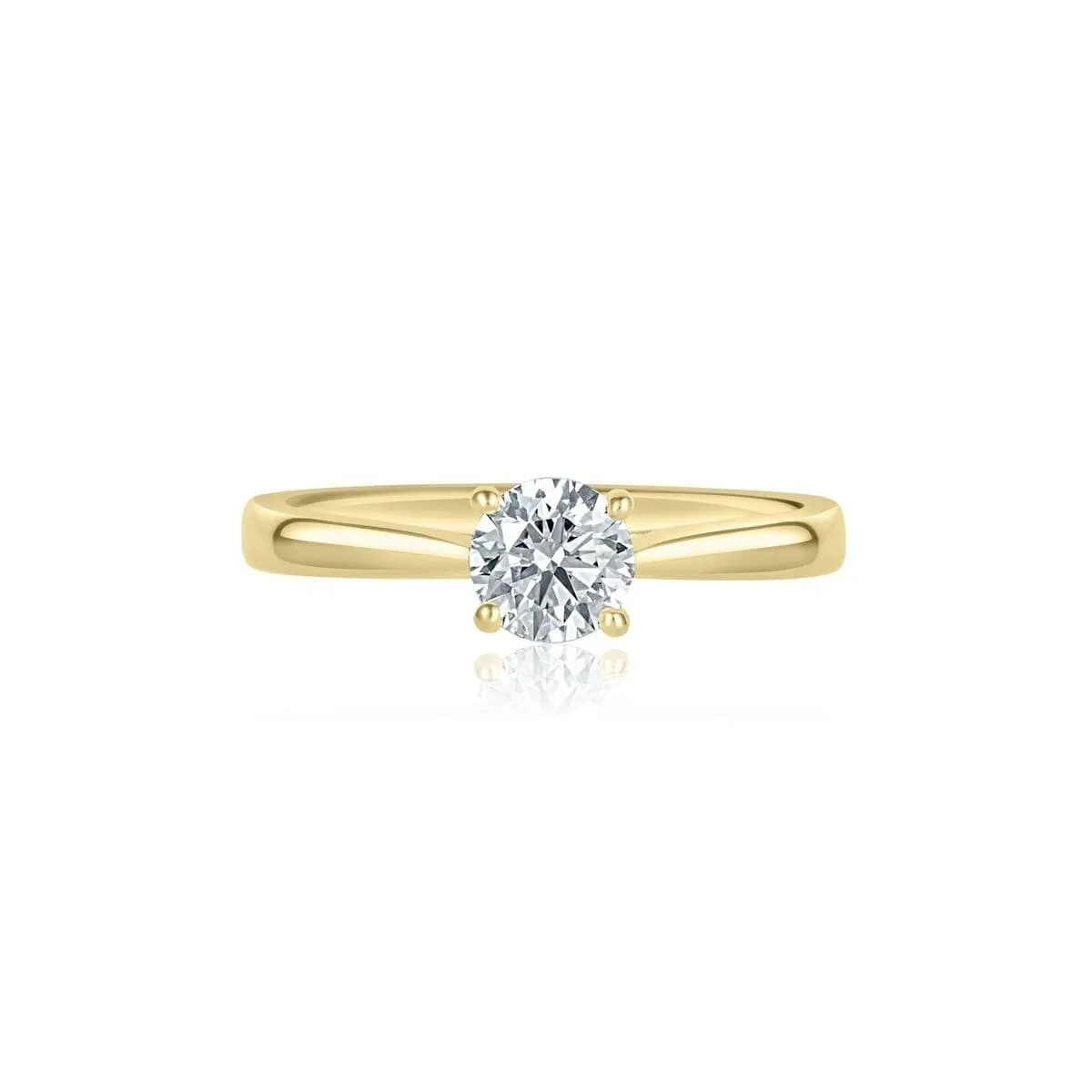 Anello Fidanzamento Oro Giallo Glamira Diamante 1 carato