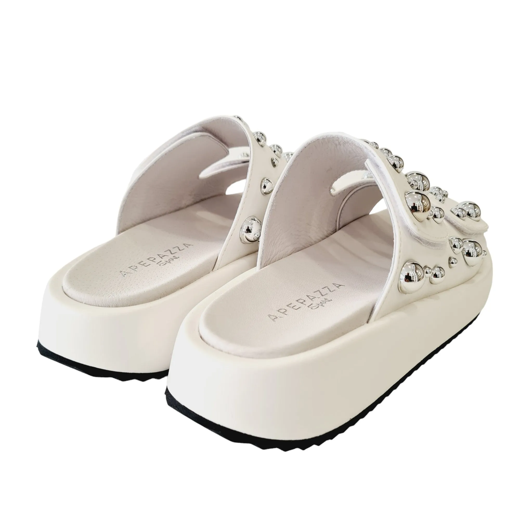 Apepazza Sandalo Sabot Donna  Bianco rif.718