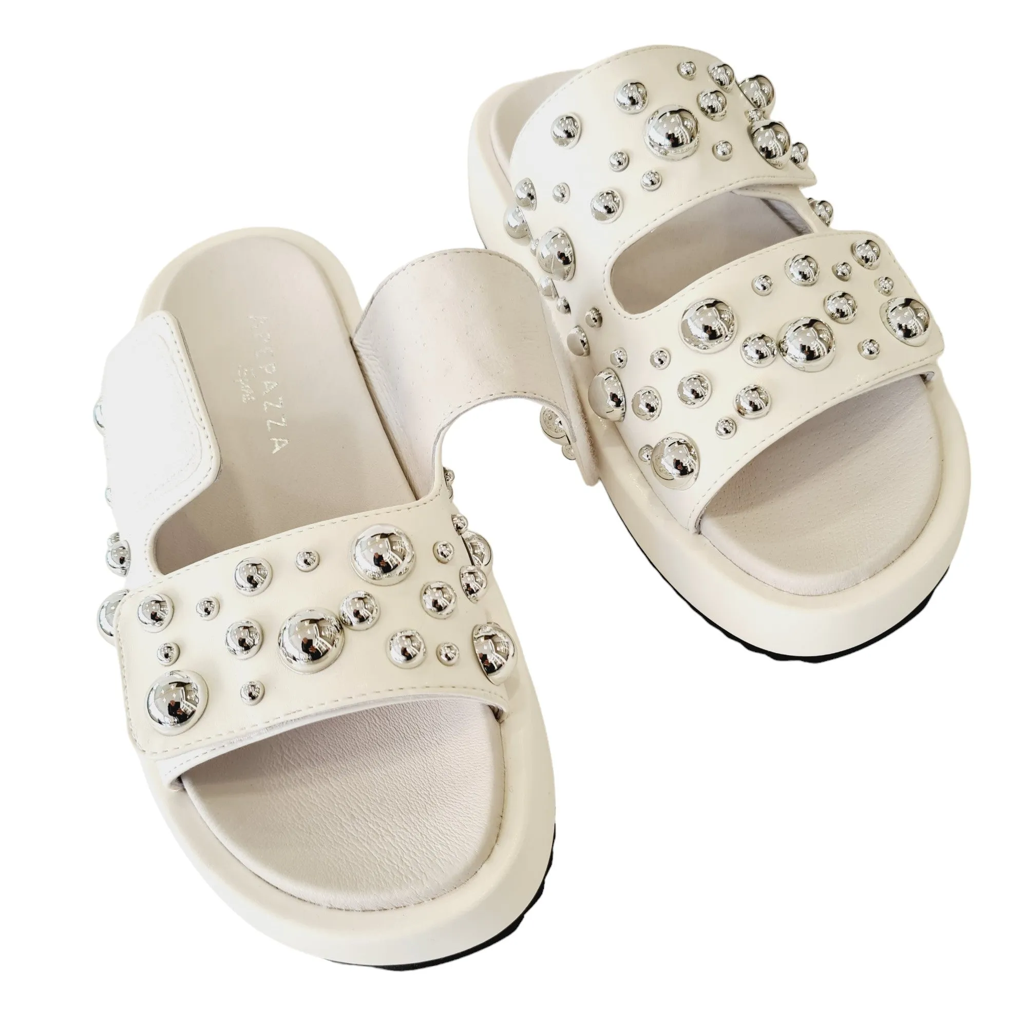Apepazza Sandalo Sabot Donna  Bianco rif.718