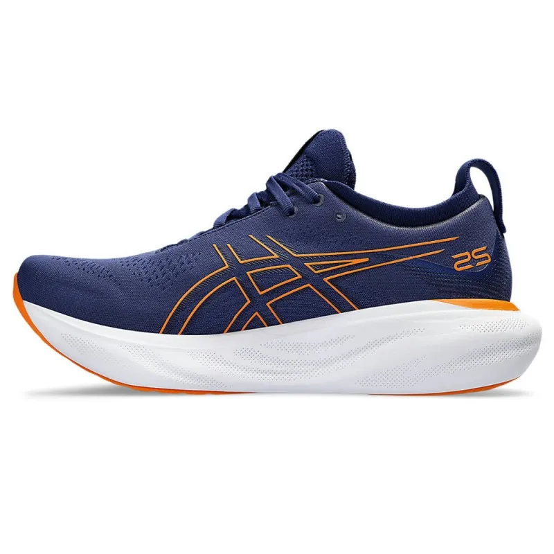 Asics Gel-Nimbus 25 Blu Arancio - Scarpe Running Uomo