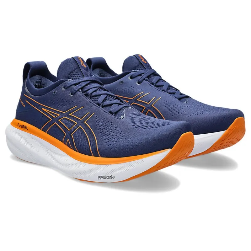 Asics Gel-Nimbus 25 Blu Arancio - Scarpe Running Uomo