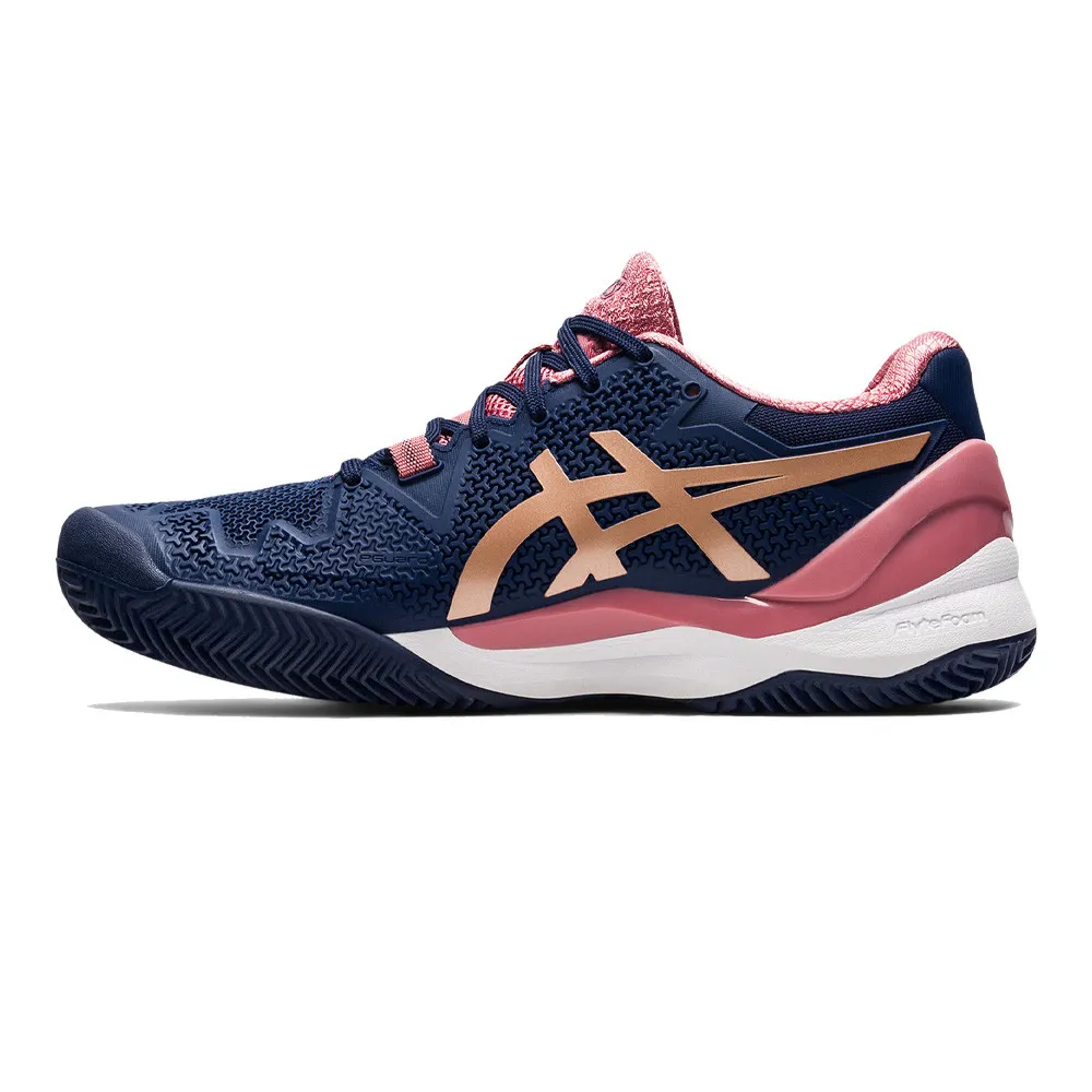 Asics Gel-Resolution 8 per donna Clay Scarpe da tennis