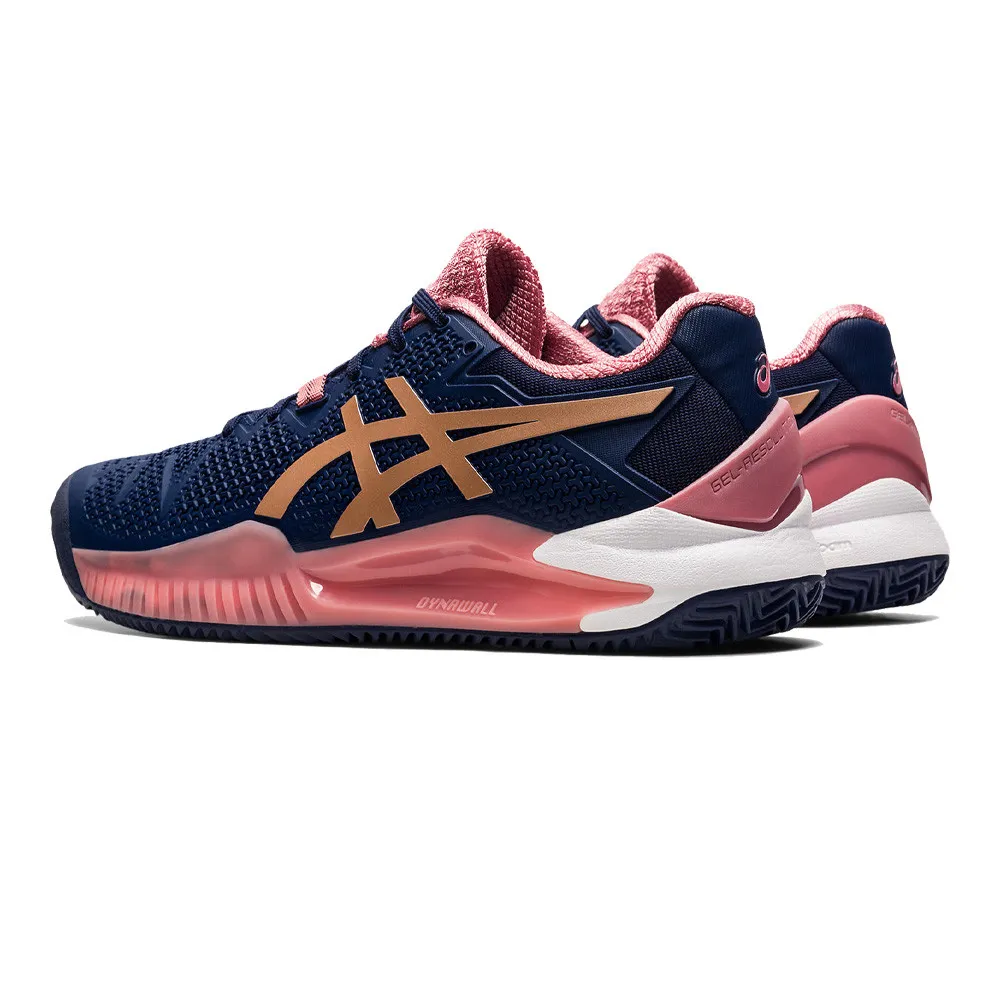 Asics Gel-Resolution 8 per donna Clay Scarpe da tennis