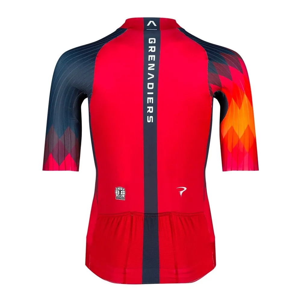 Bioracer Maglia Ciclismo Epic Ineos 2023 Red/Navy Blues Uomo
