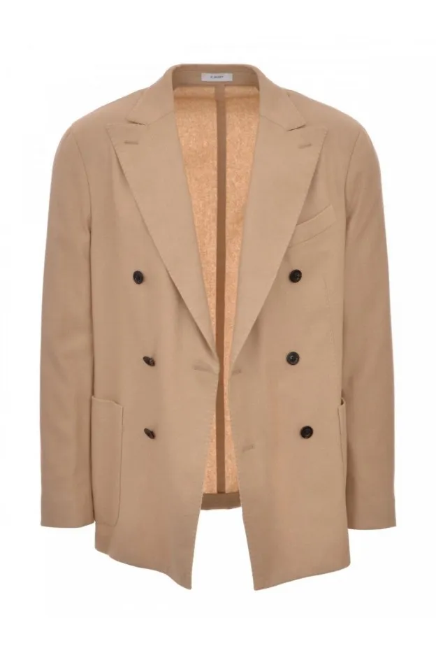   Boglioli     Boglioli Giacca doppiopetto beige    