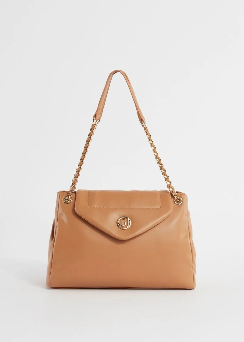 Borsa a spalla in similpelle