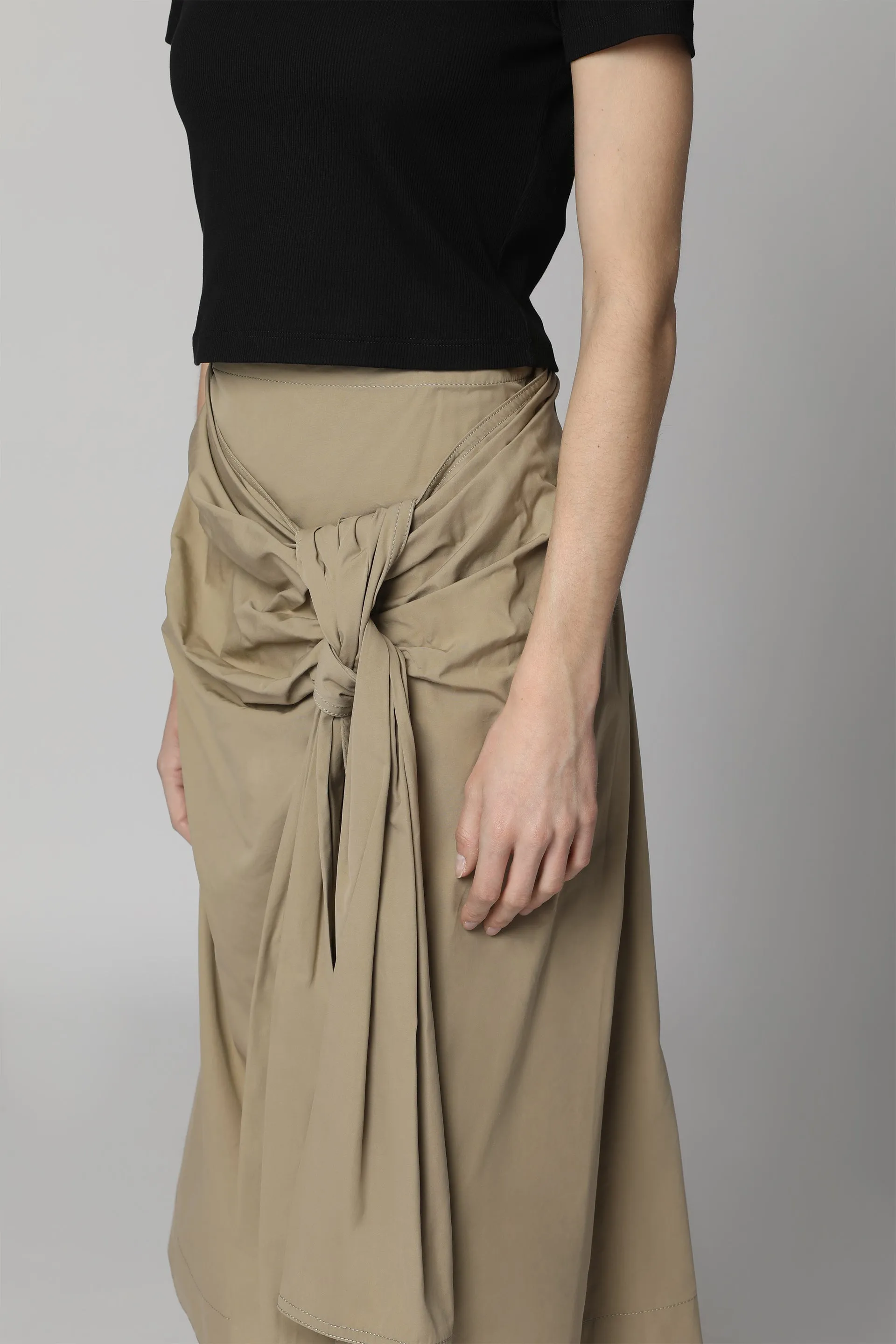 Bottega Veneta Gonna midi in cotone