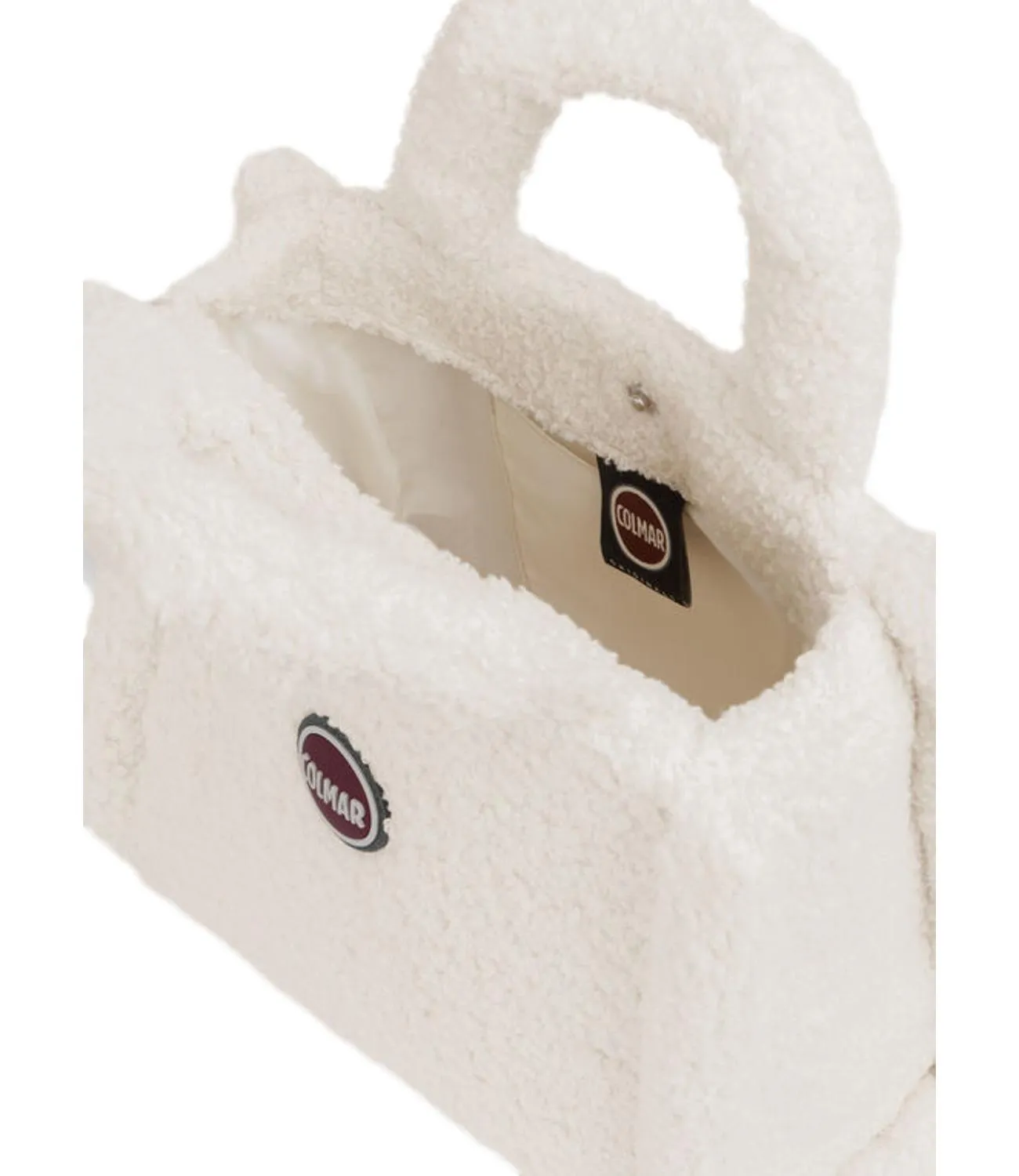 Brand COlmar Colmar Mini borsa bianco donna in pelliccia