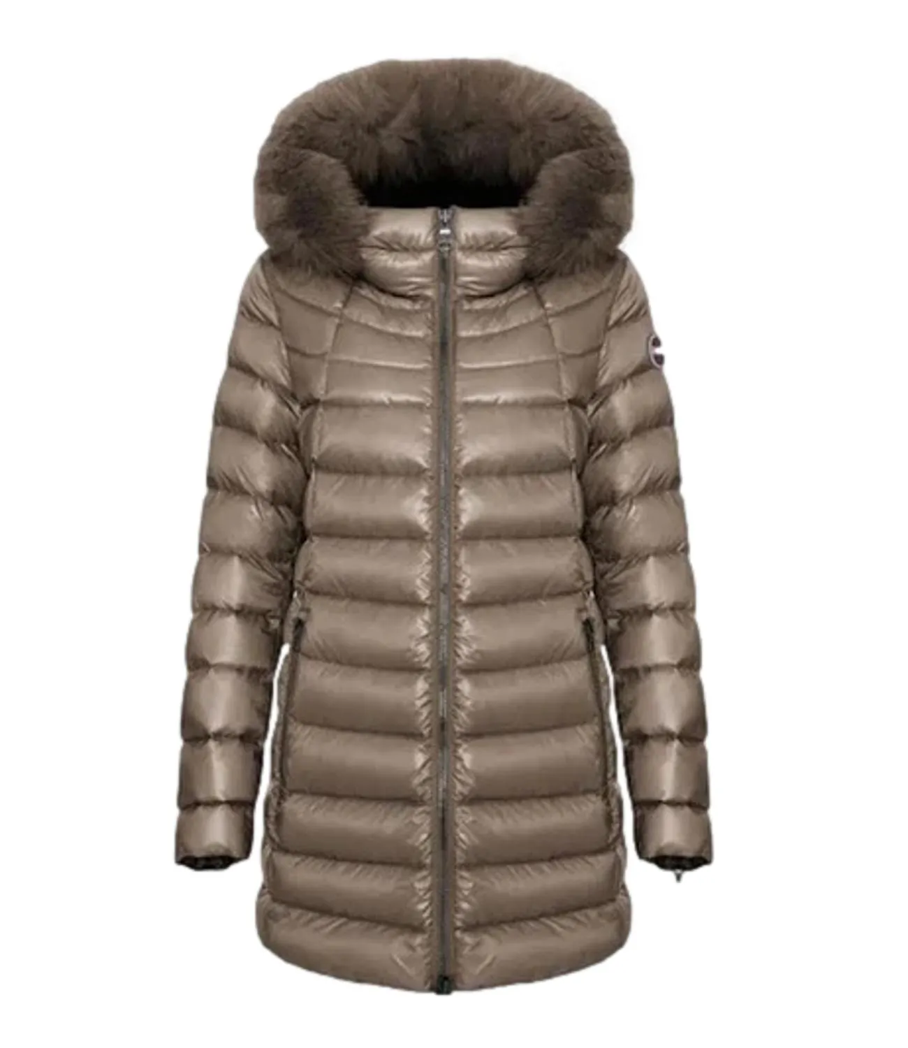 Brand COlmar Giacca Colmar lungo da donna color marrone bronzo