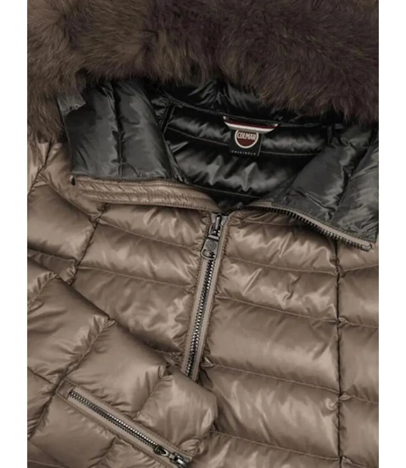 Brand COlmar Giacca Colmar lungo da donna color marrone bronzo