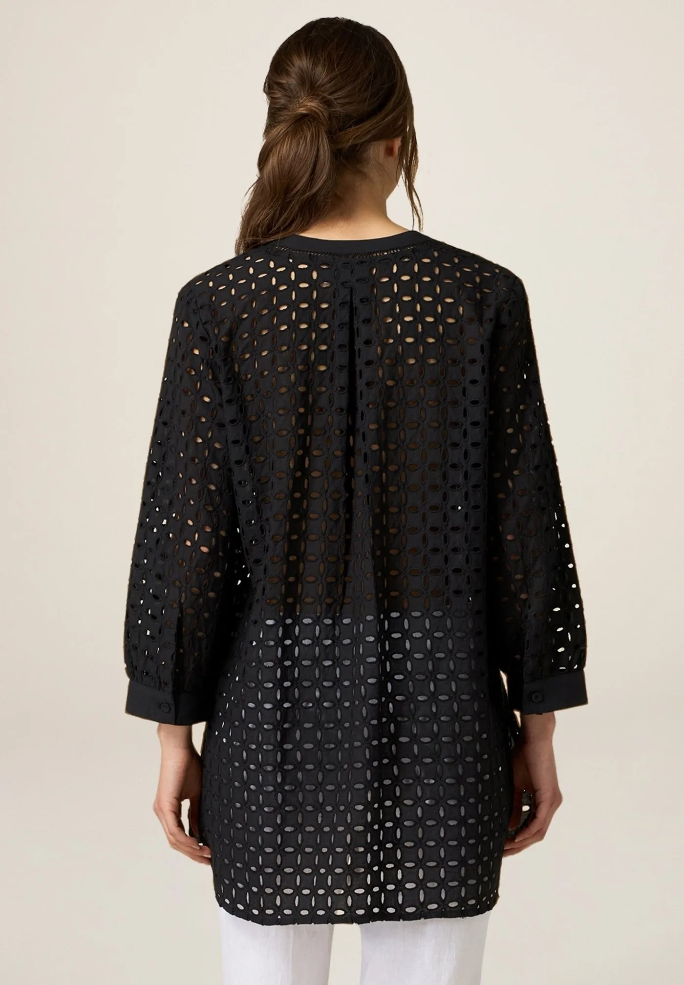 BRODERIE ANGLAISE  - Camicia