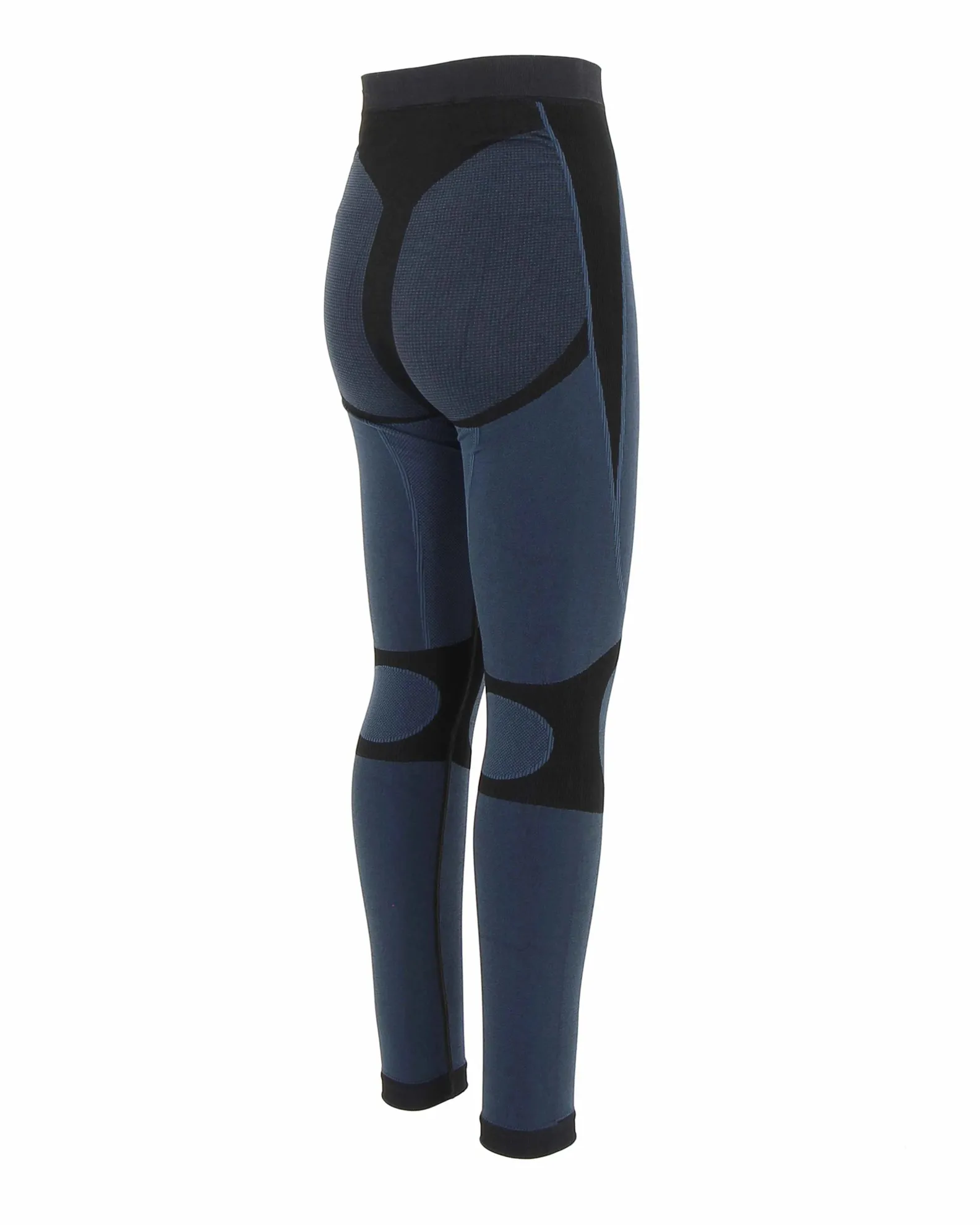 BRUGI - Leggings da uomo blu e nero termico traspirante senza cuciture                                            Previous produ