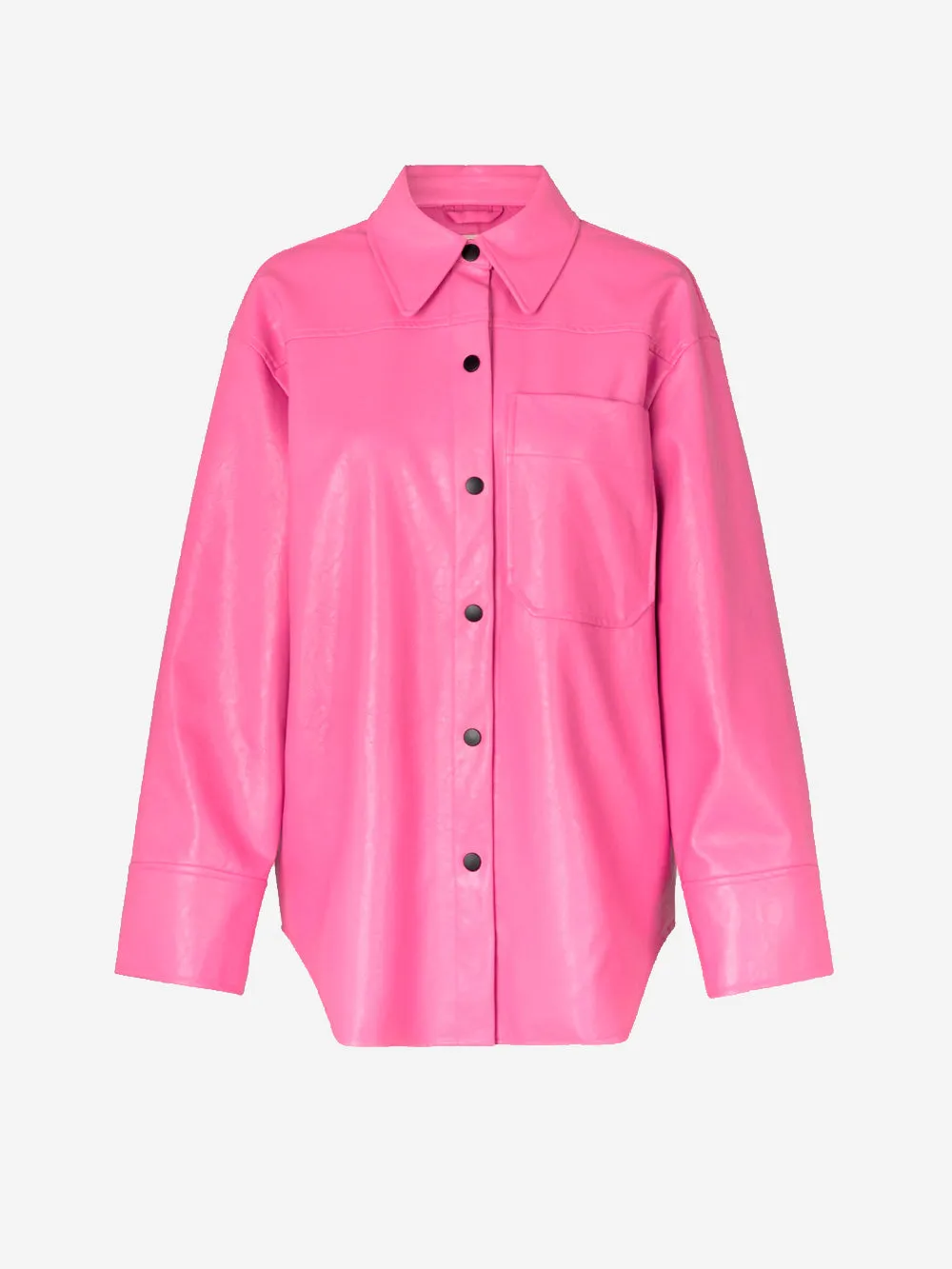 Camicia Bahina in pelle sintetica