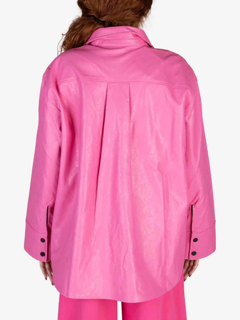 Camicia Bahina in pelle sintetica