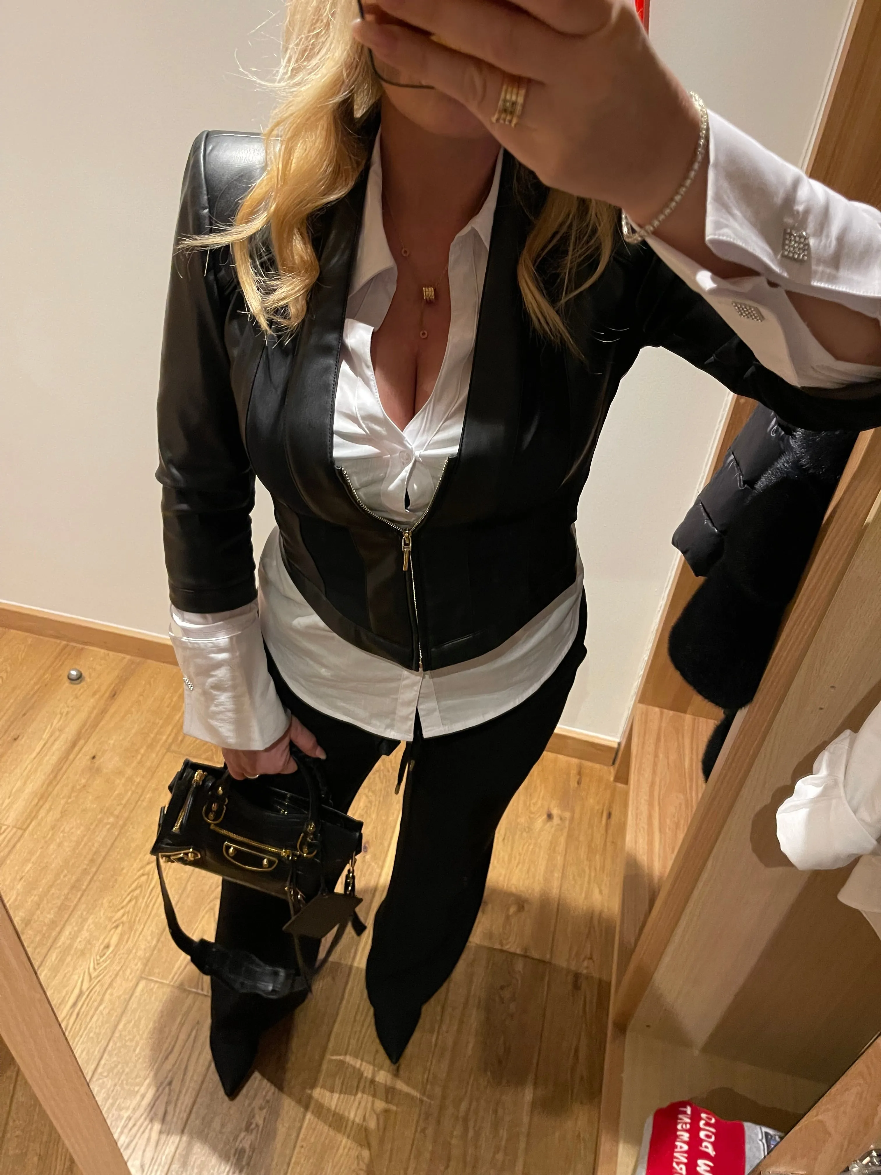 Camicia bottoni gioiello