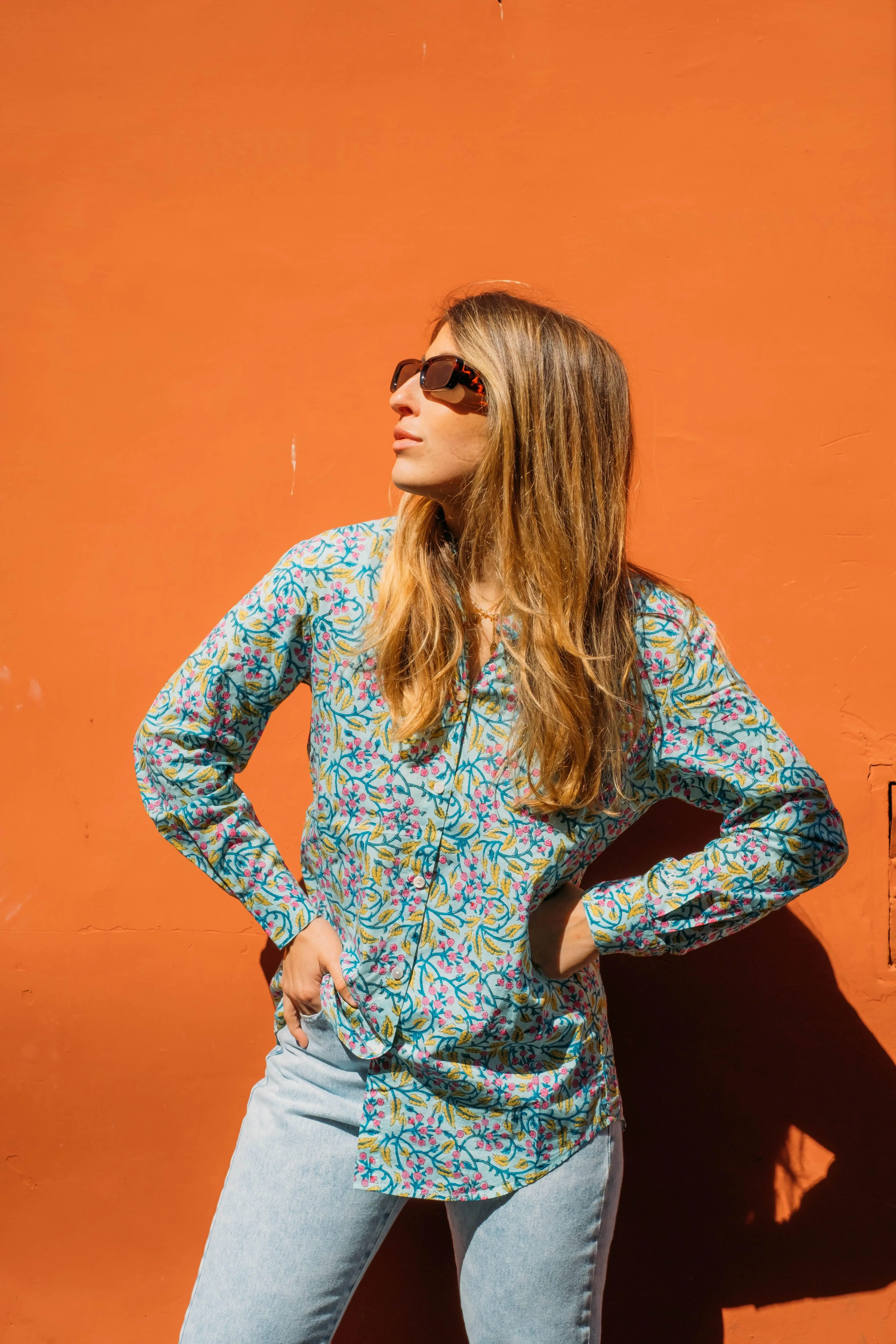 Camicia Over Brigitte Delhi Flowers