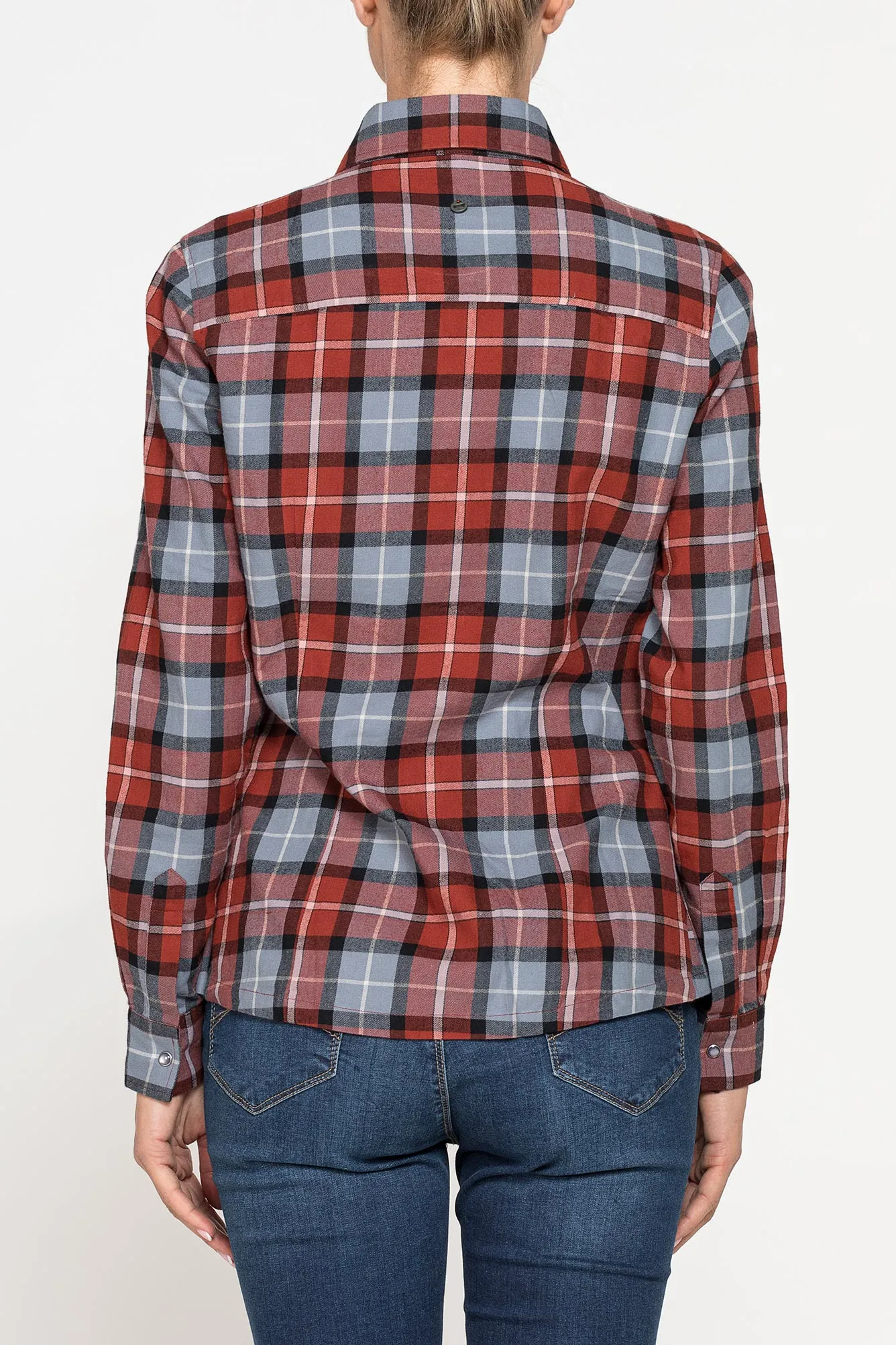 Carrera  ---------    ------------Camicia basic in flanella a quadri - Marrone