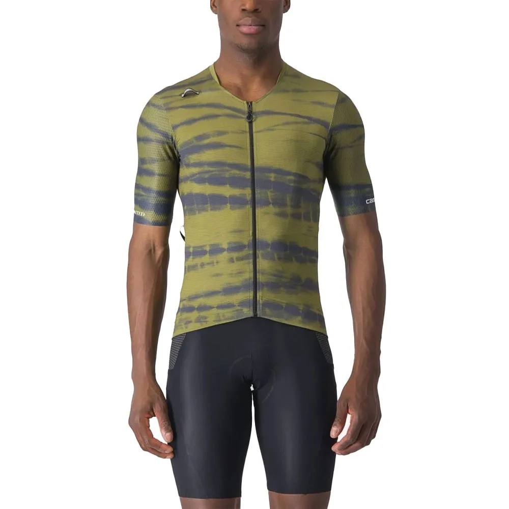 Castelli Maglia Ciclismo Unlimited Pro Verde Uomo