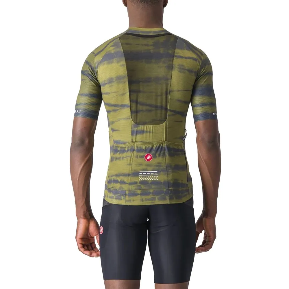 Castelli Maglia Ciclismo Unlimited Pro Verde Uomo