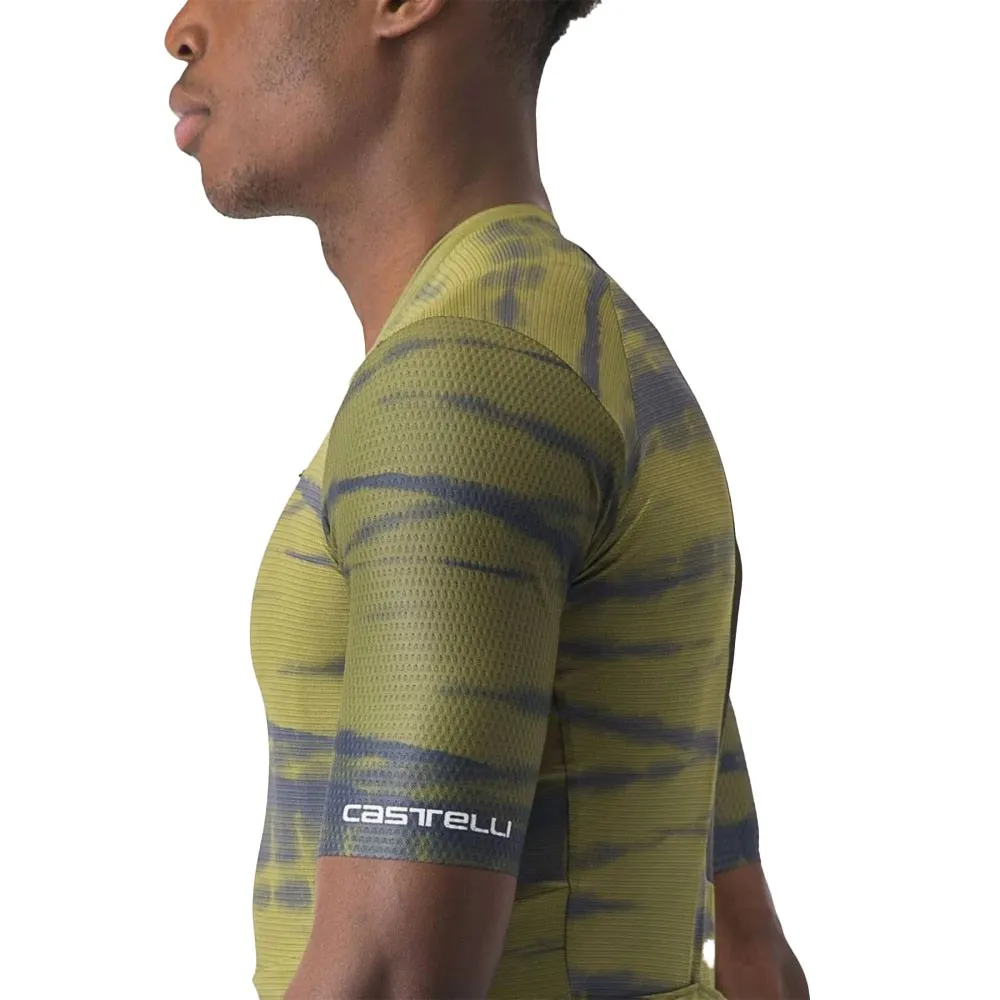 Castelli Maglia Ciclismo Unlimited Pro Verde Uomo