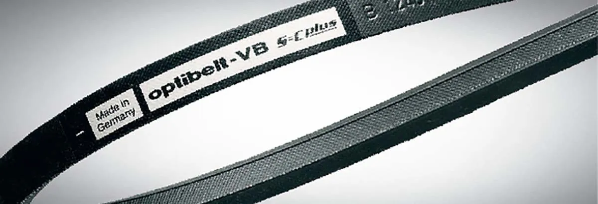 Cinghia di trasmissione OPTIBELT serie VB S=C Plus, sezione A/13, 1530mm x 13mm x 8mm, in Gomma