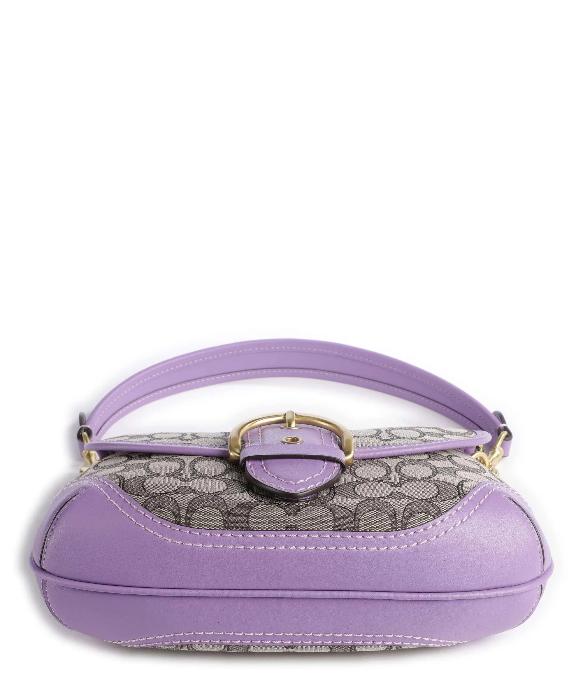  Coach Soho Borsa a spalla tissu, pelle riciclato viola  