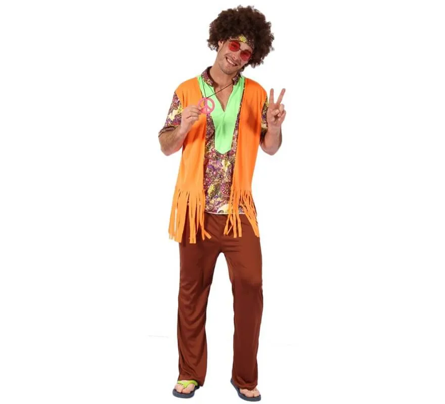 Costume hippie per un uomo