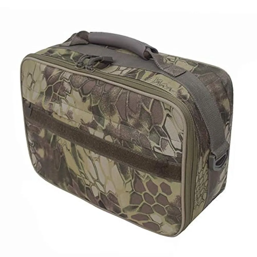 DangLeKJ Borsa da Pesca, Borsa per attrezzatura da Pesca Borsa da Pesca Resistente all’Acqua Borsa a Tracolla a Tracolla con Div