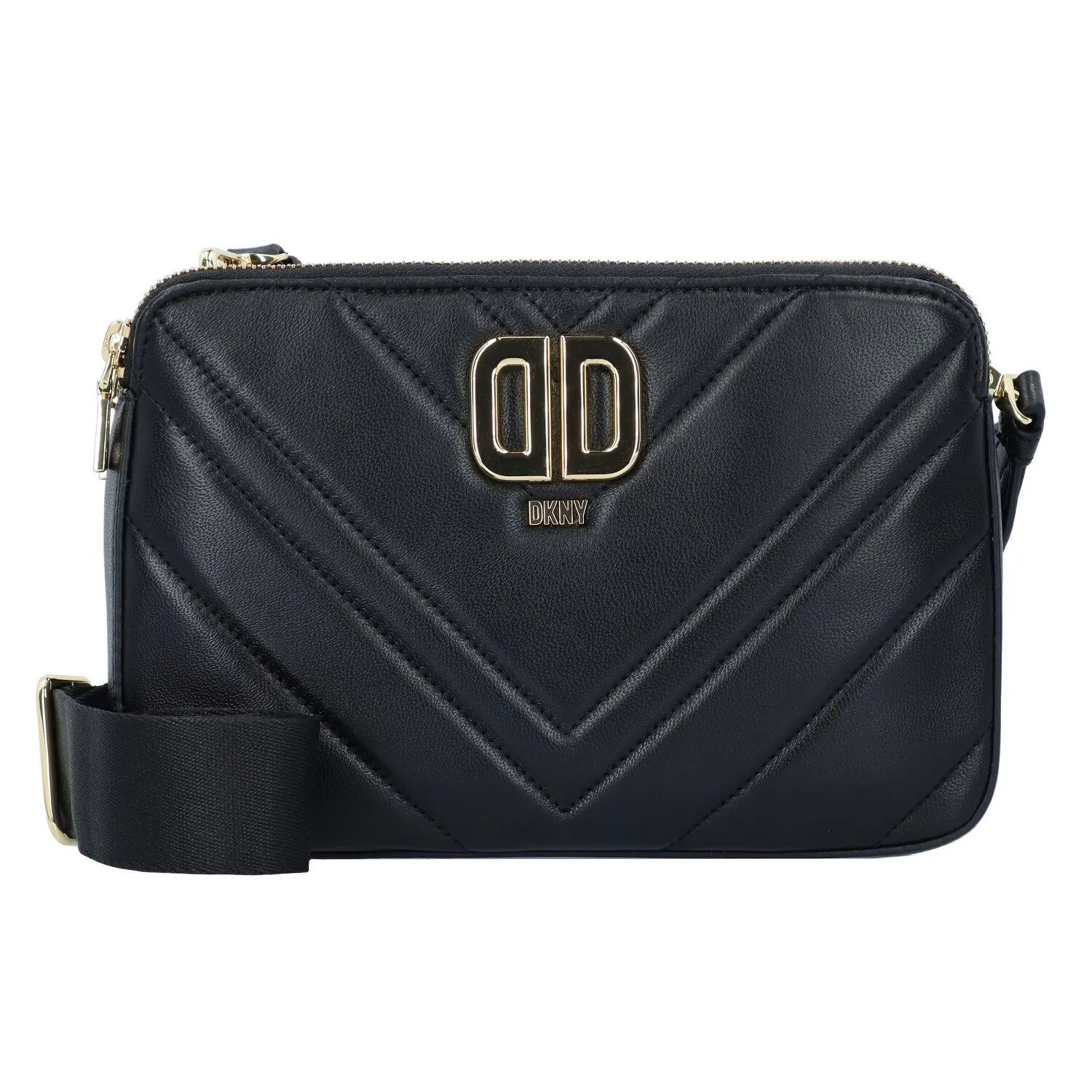 DKNY Delphine borsa a tracolla in pelle 23 cm