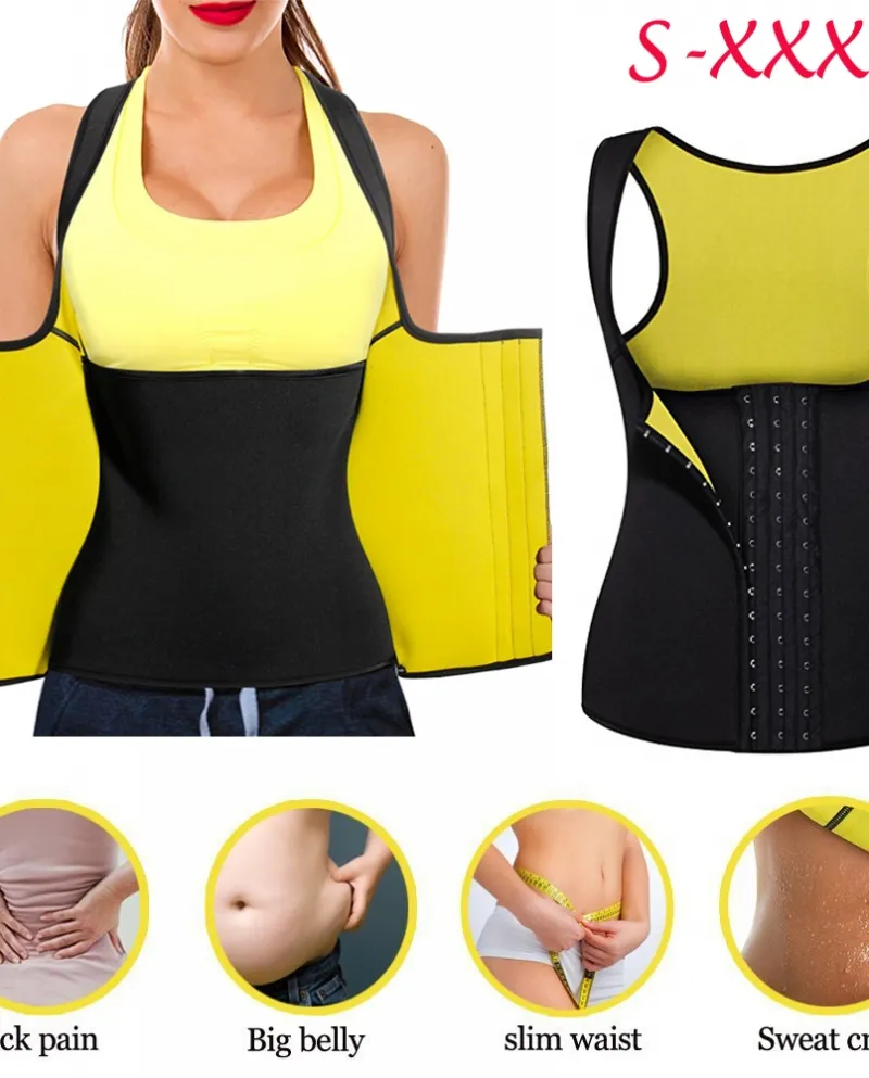 Donna Dimagrante Gilet Vita Trainer Body Shaper Neoprene Cincher Underbust Corsetto Shaper Vita Shaper Shapewear