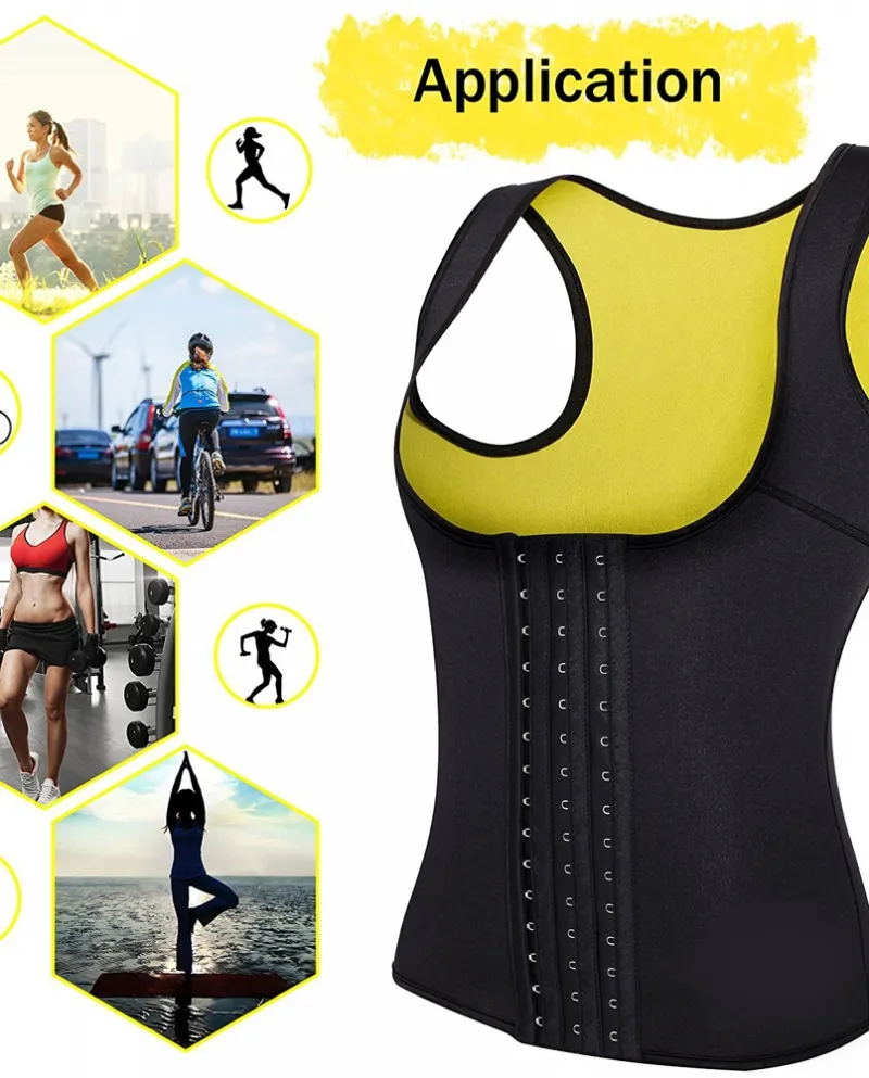 Donna Dimagrante Gilet Vita Trainer Body Shaper Neoprene Cincher Underbust Corsetto Shaper Vita Shaper Shapewear