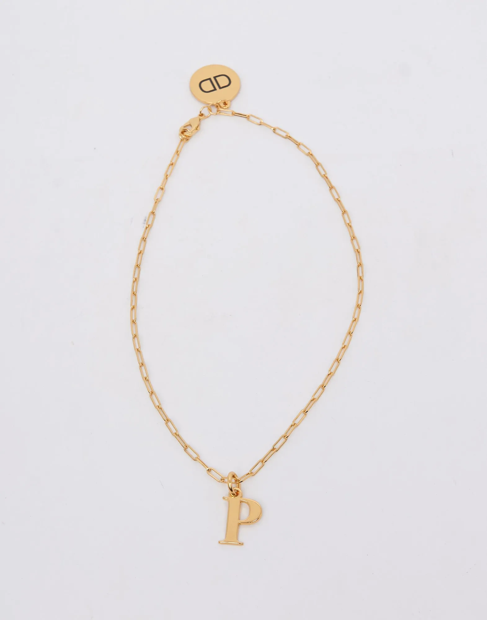 DOUUOD Collana con Lettera Personalizzata Piccola