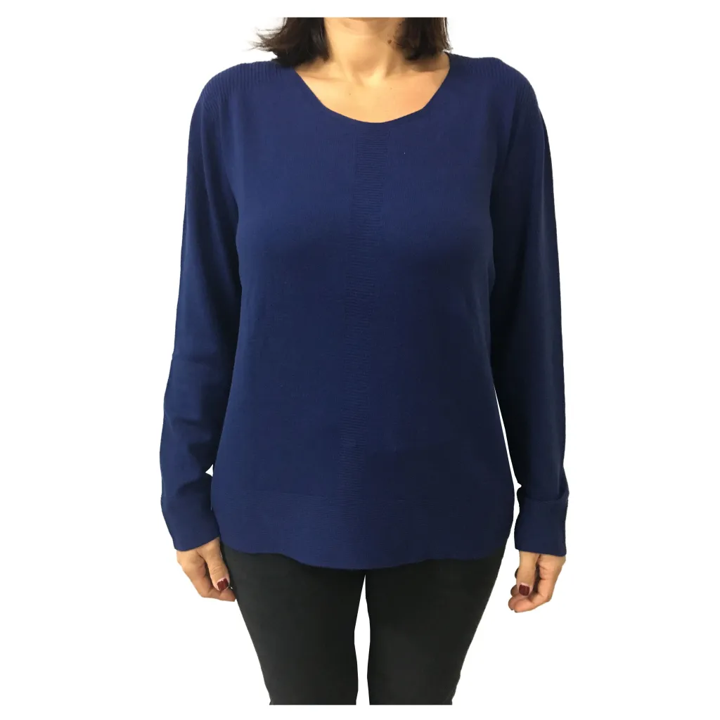 ELENA MIRO' maglia donna girocollo 57% poliammide 43% viscosa