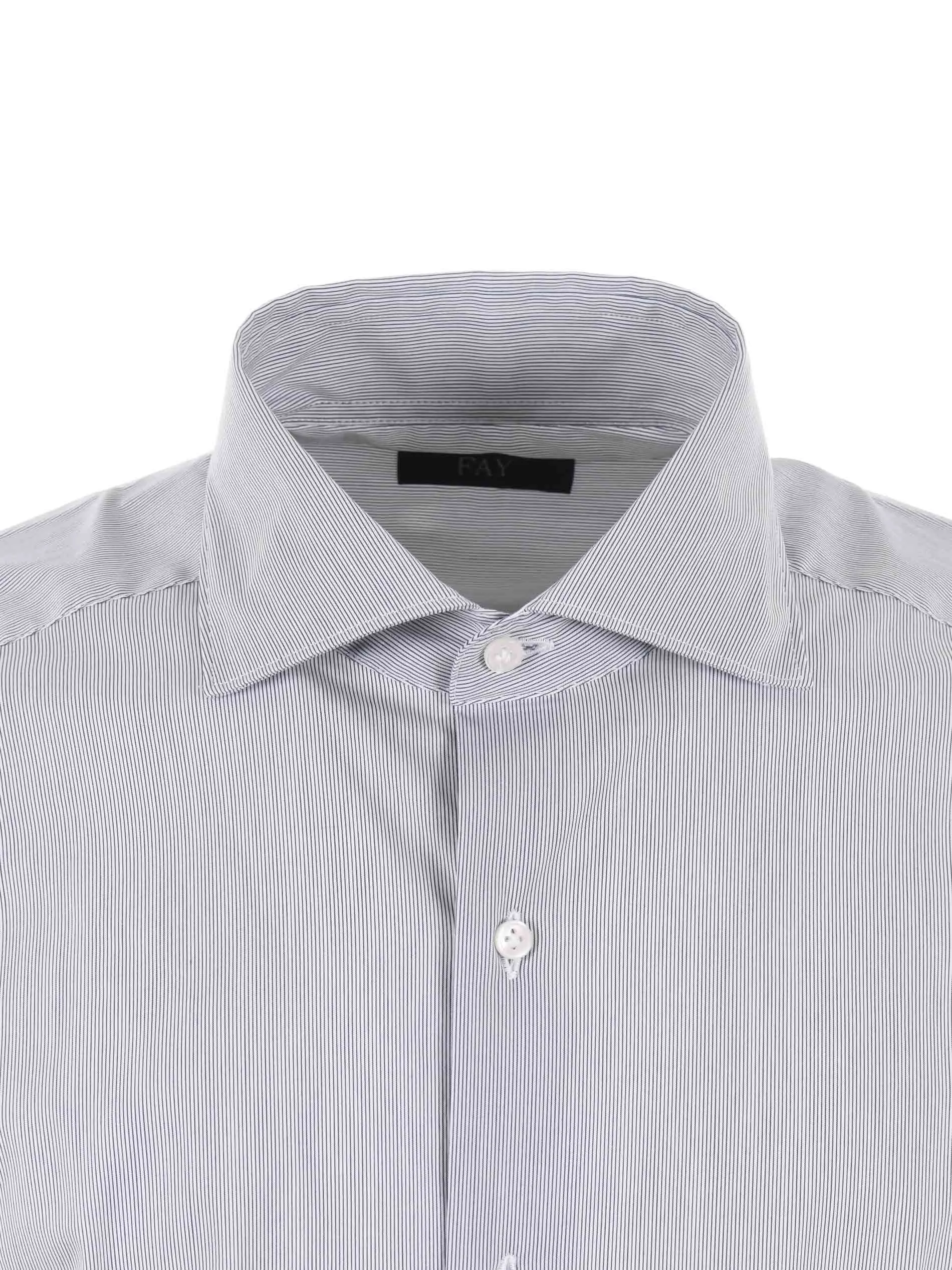  FAY Camicia Fay in popeline stretch Disponibile Store Scafati