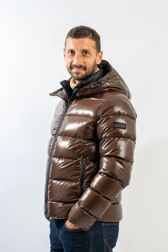 FAY DB FRONT FEATHER HOOD NAM32490620RZV S800