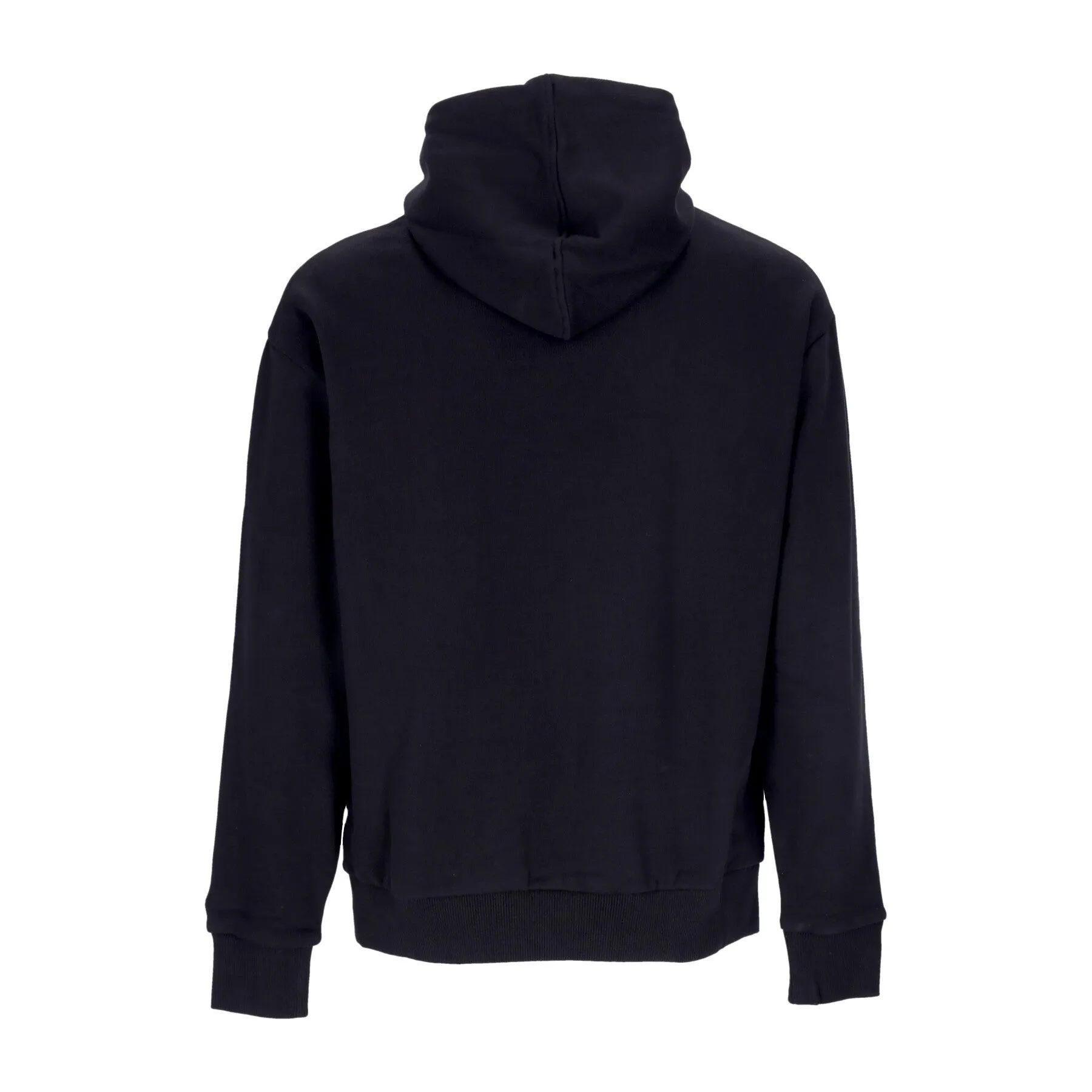 Felpa Cappuccio Uomo Mlb Half Logo Oversized Hoodie Neyyan Black