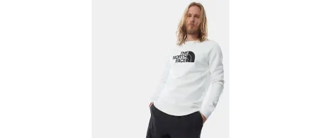 Felpa Uomo The North Face Drew Peak NF0A 4SVR LA91 Bianco