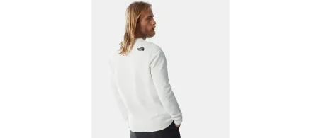 Felpa Uomo The North Face Drew Peak NF0A 4SVR LA91 Bianco