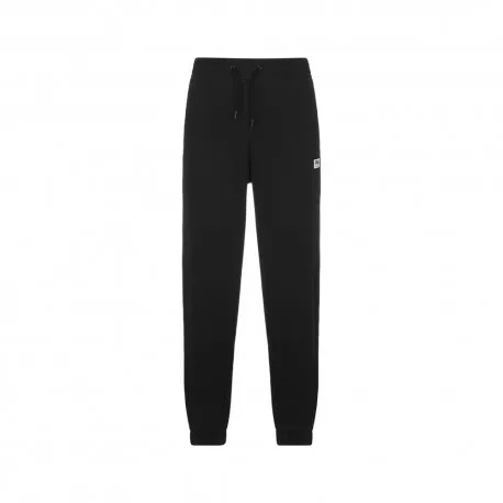 Fila Pantaloni Con Polsino Logo Taglio Laser Nero Uomo