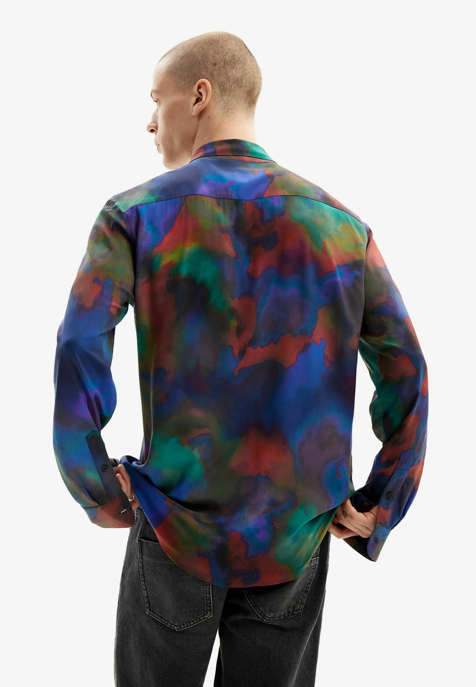 FLOWING WATERCOLOUR - Camicia