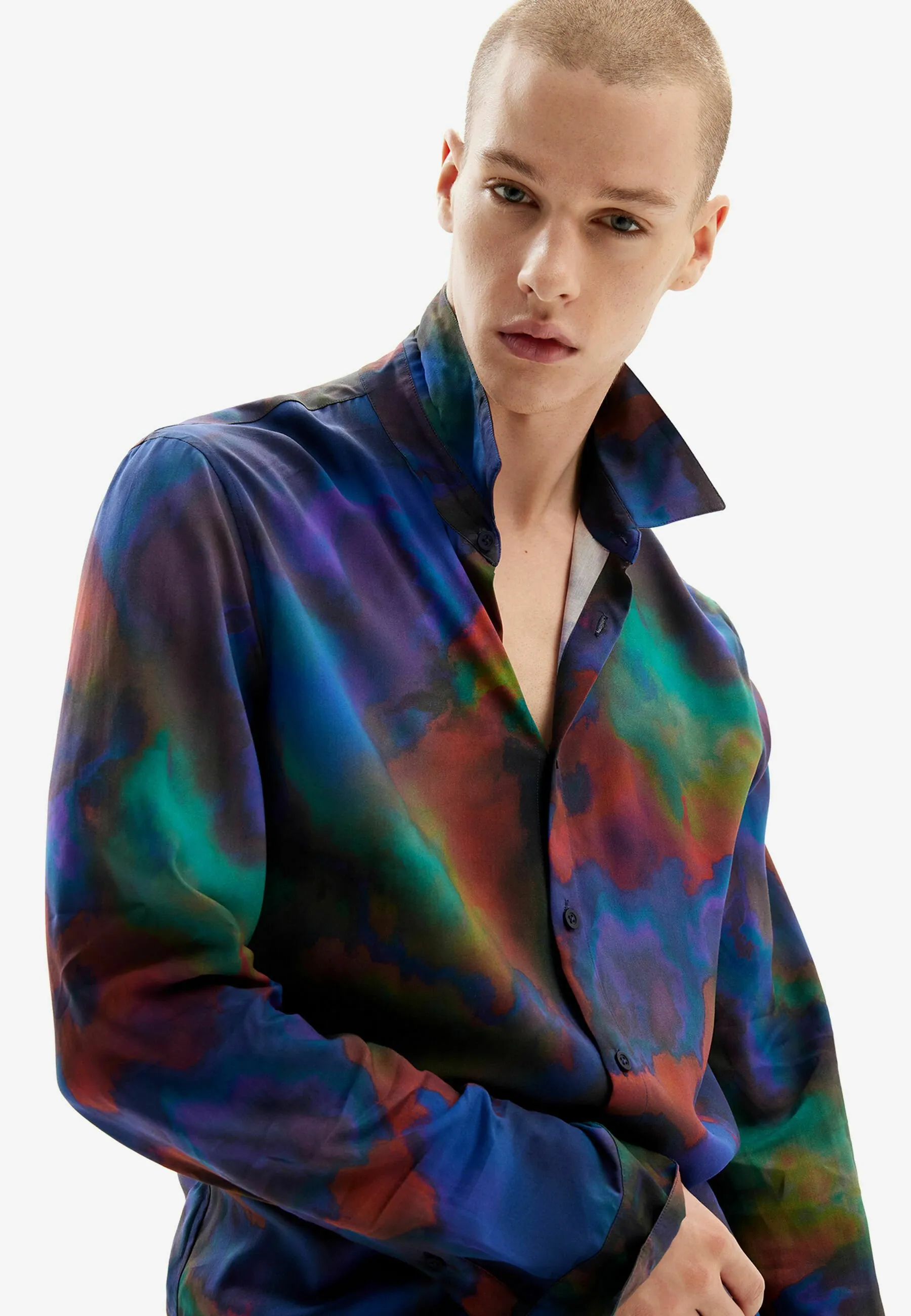 FLOWING WATERCOLOUR - Camicia