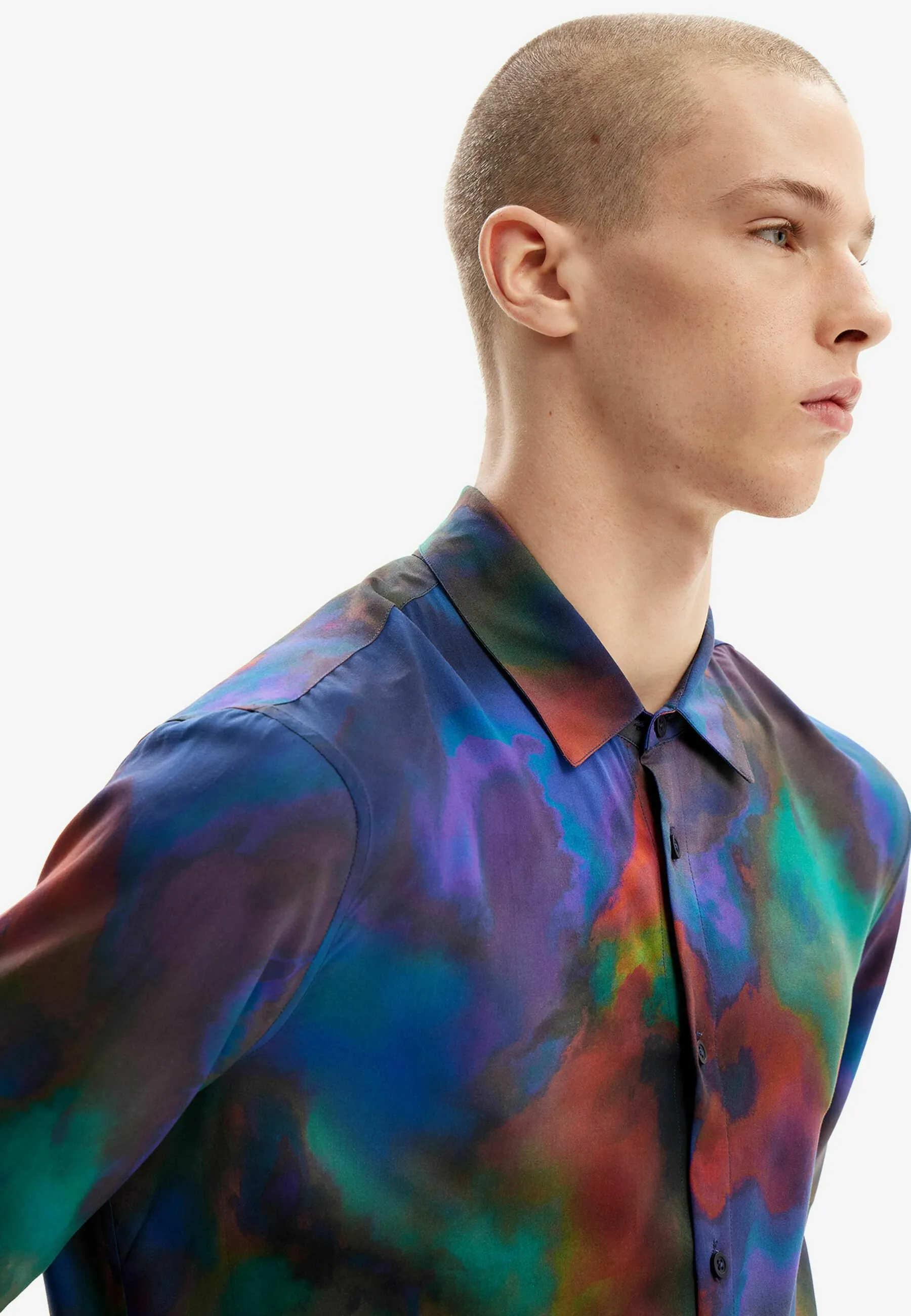 FLOWING WATERCOLOUR - Camicia