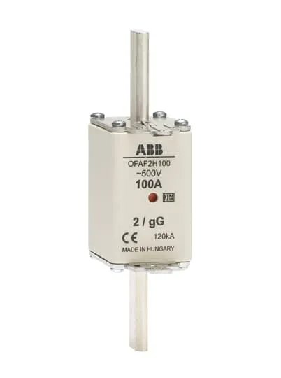 Fusibile con linguette, ABB, 160A, fusibile 150 x 40 x 72mm, standard CE 500V