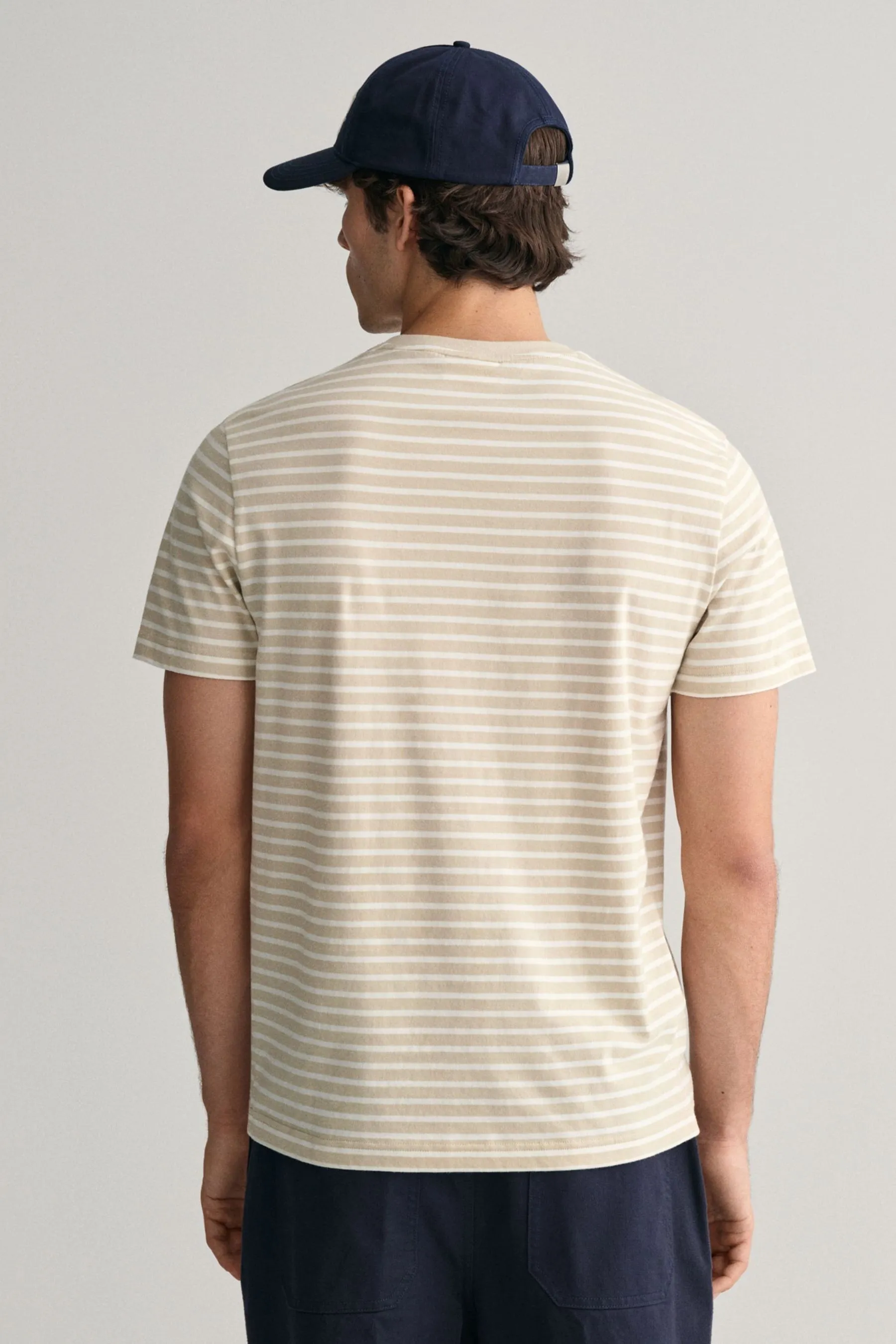 GANT Striped 100% Cotton T-Shirt    