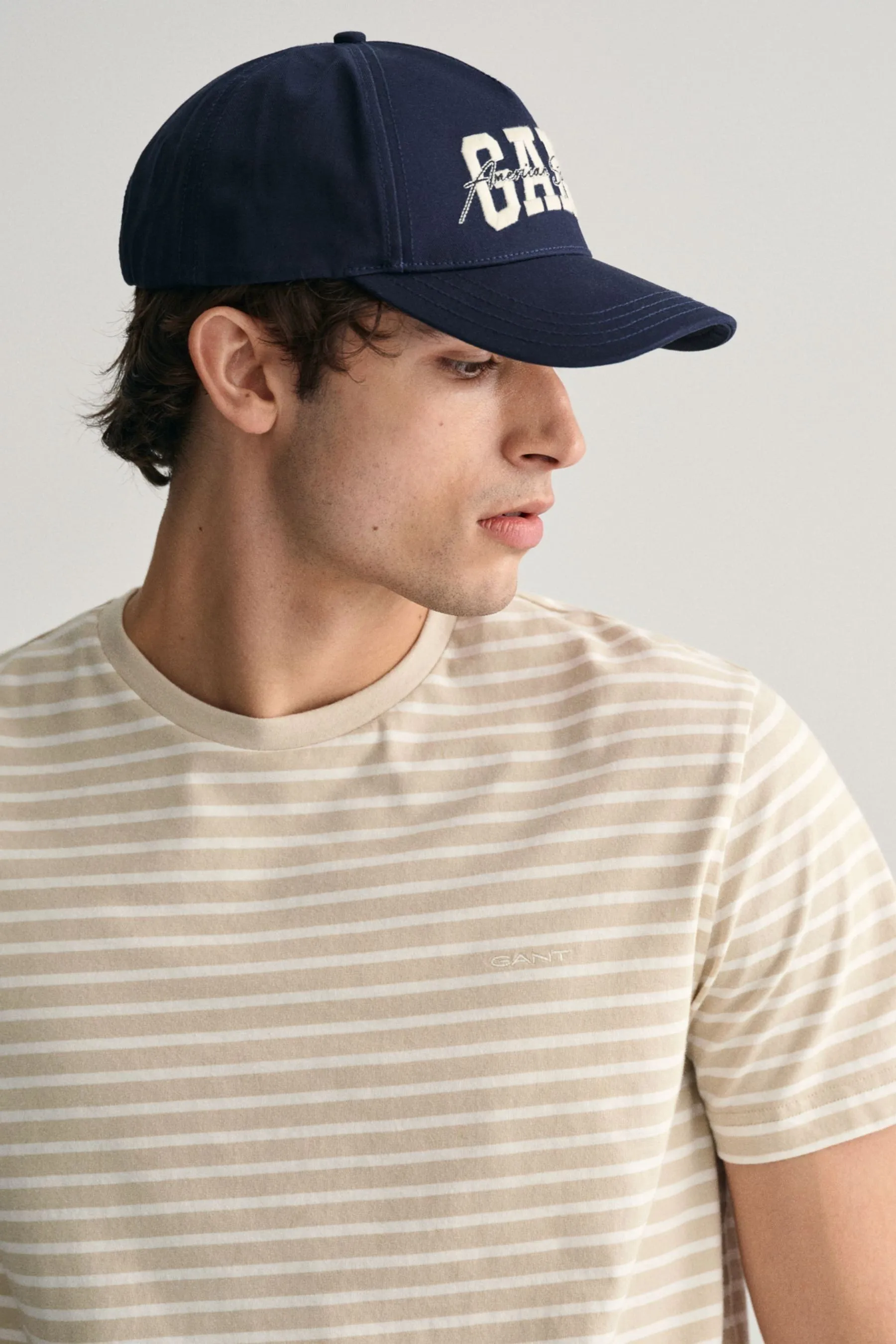 GANT Striped 100% Cotton T-Shirt    