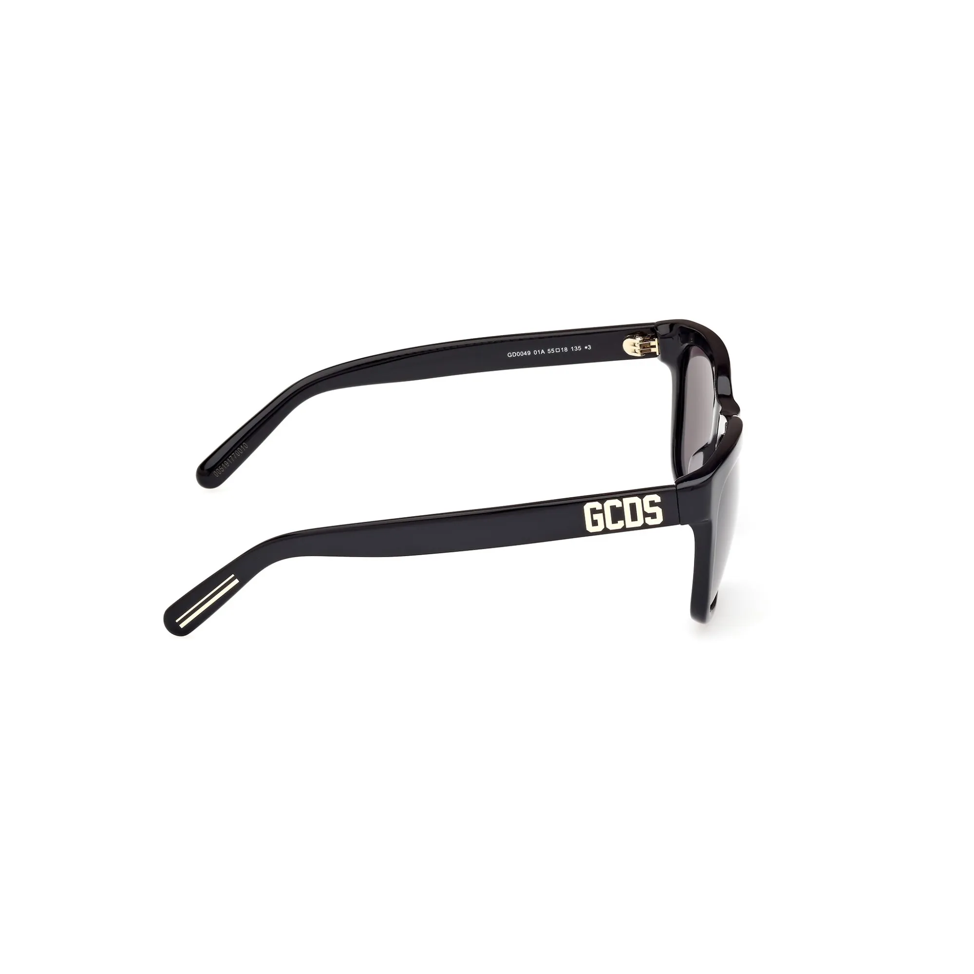   GCDS GD 0049 - 01A Nero Lucido | Occhiale Da Sole Unisex 
